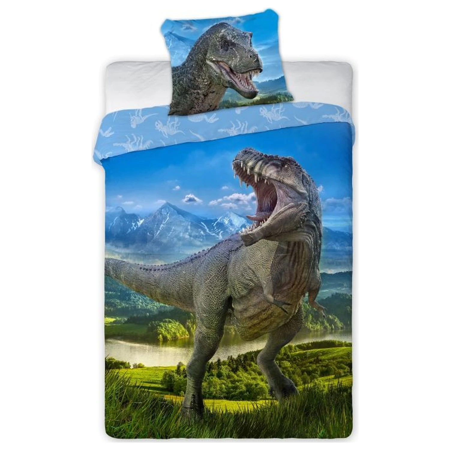 Dinosaur T-Rex navlaka za poplun fotografija proizvoda