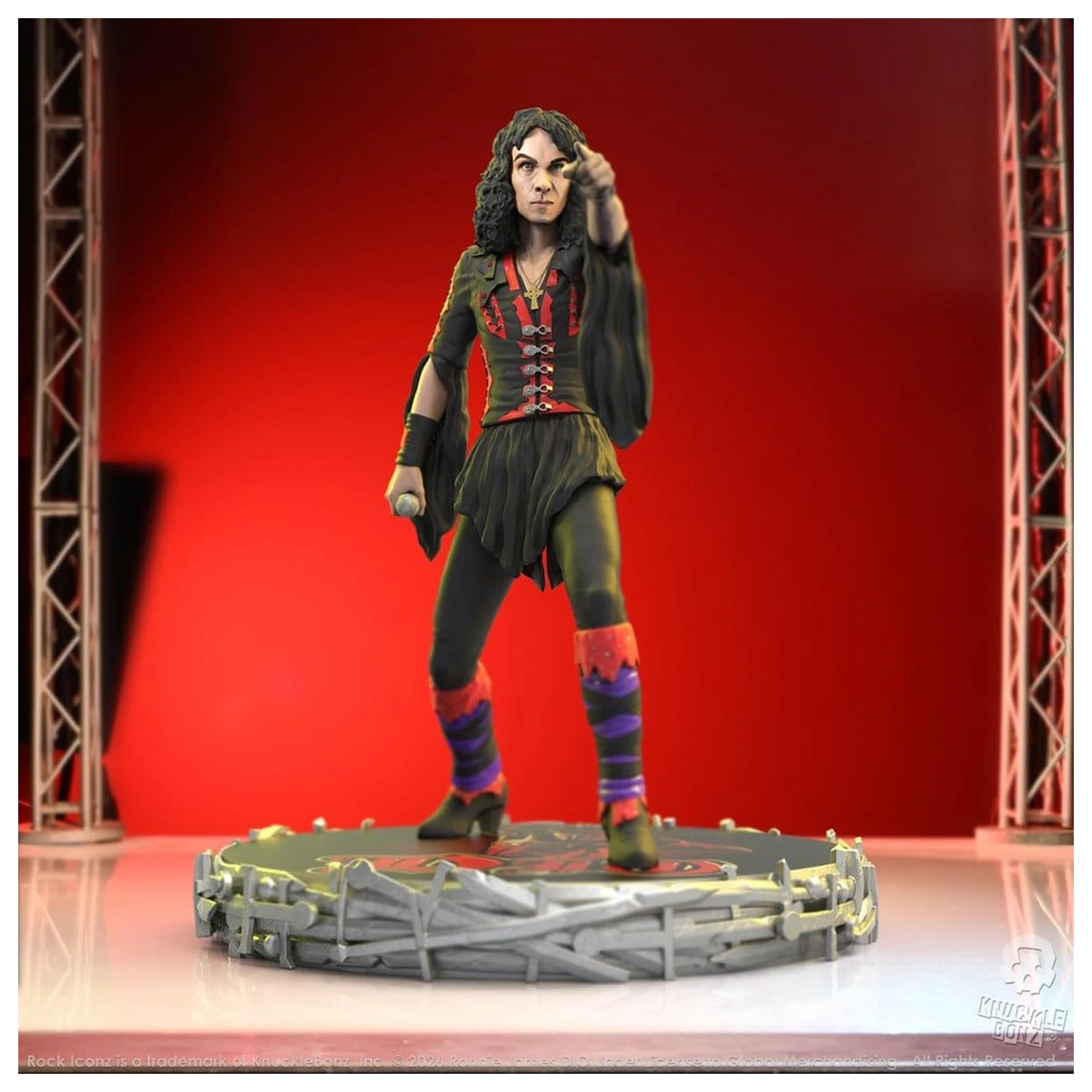 Dio Rock Iconz Statua Ronnie James Dio III 18 cm fotografija proizvoda