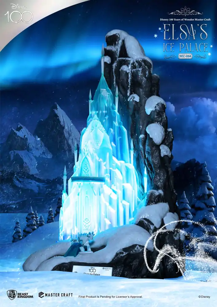 Disney 100 Years of Wonder Master Craft Kip Elsa's Palace 46 cm fotografija proizvoda