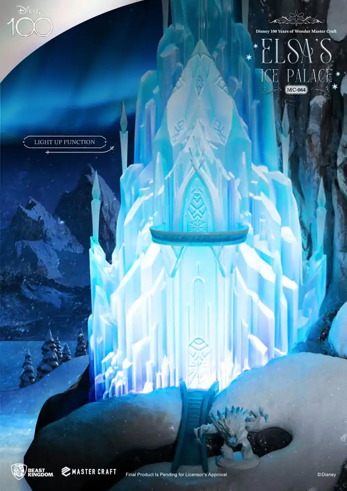 Disney 100 Years of Wonder Master Craft Kip Elsa's Palace 46 cm fotografija proizvoda