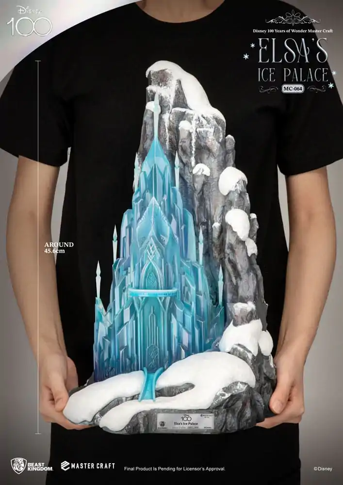 Disney 100 Years of Wonder Master Craft Kip Elsa's Palace 46 cm fotografija proizvoda