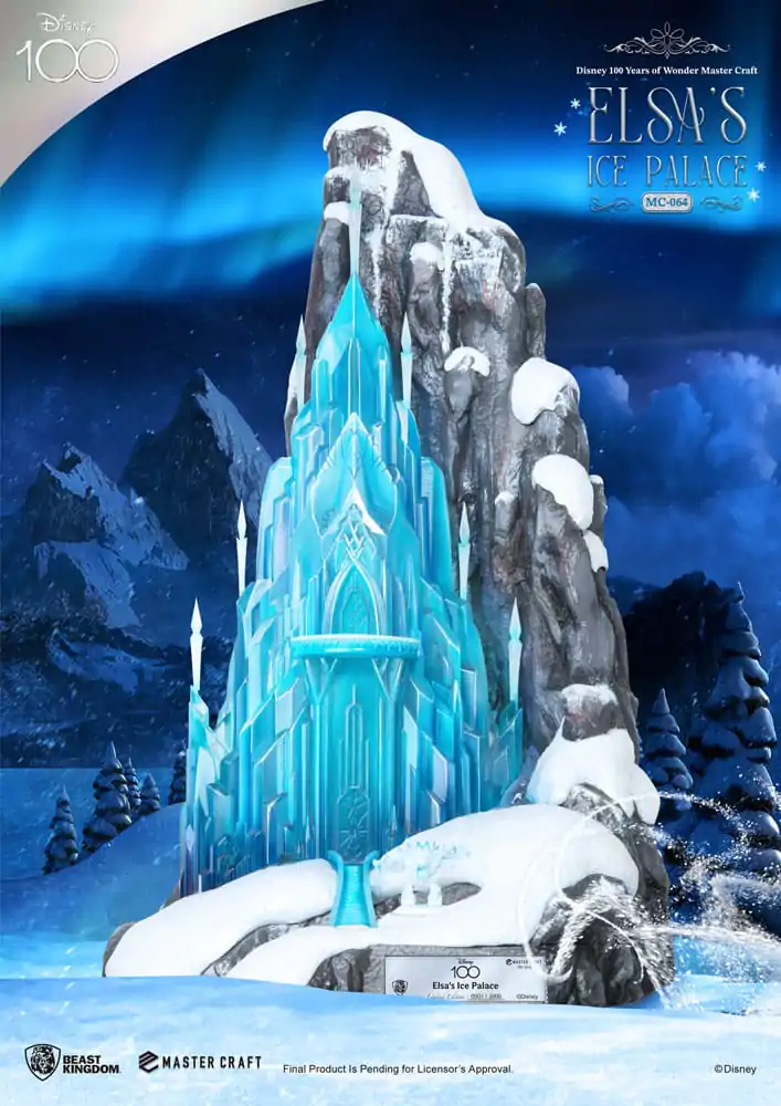 Disney 100 Years of Wonder Master Craft Kip Elsa's Palace 46 cm fotografija proizvoda