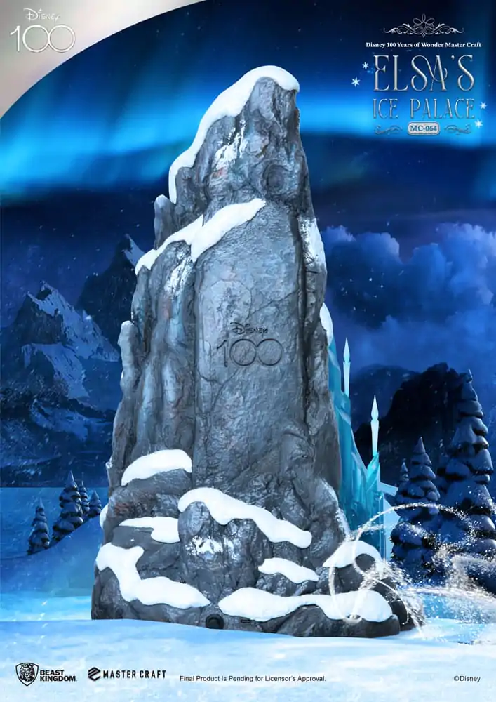 Disney 100 Years of Wonder Master Craft Kip Elsa's Palace 46 cm fotografija proizvoda