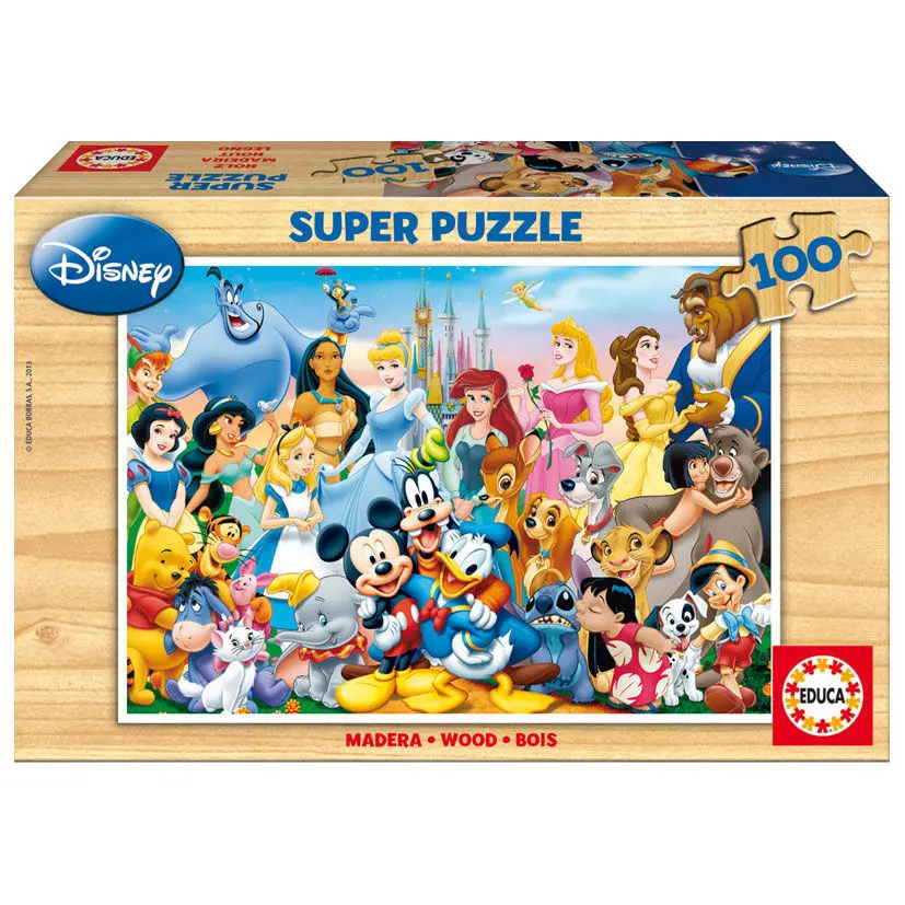 Disney The Wonderful World of Disney puzzle 100 komada fotografija proizvoda