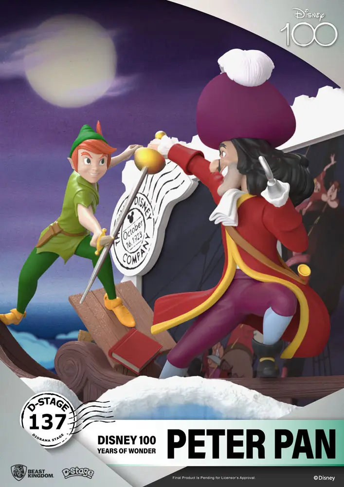 Disney 100th Anniversary D-Stage PVC Diorama Petar Pan 12 cm fotografija proizvoda