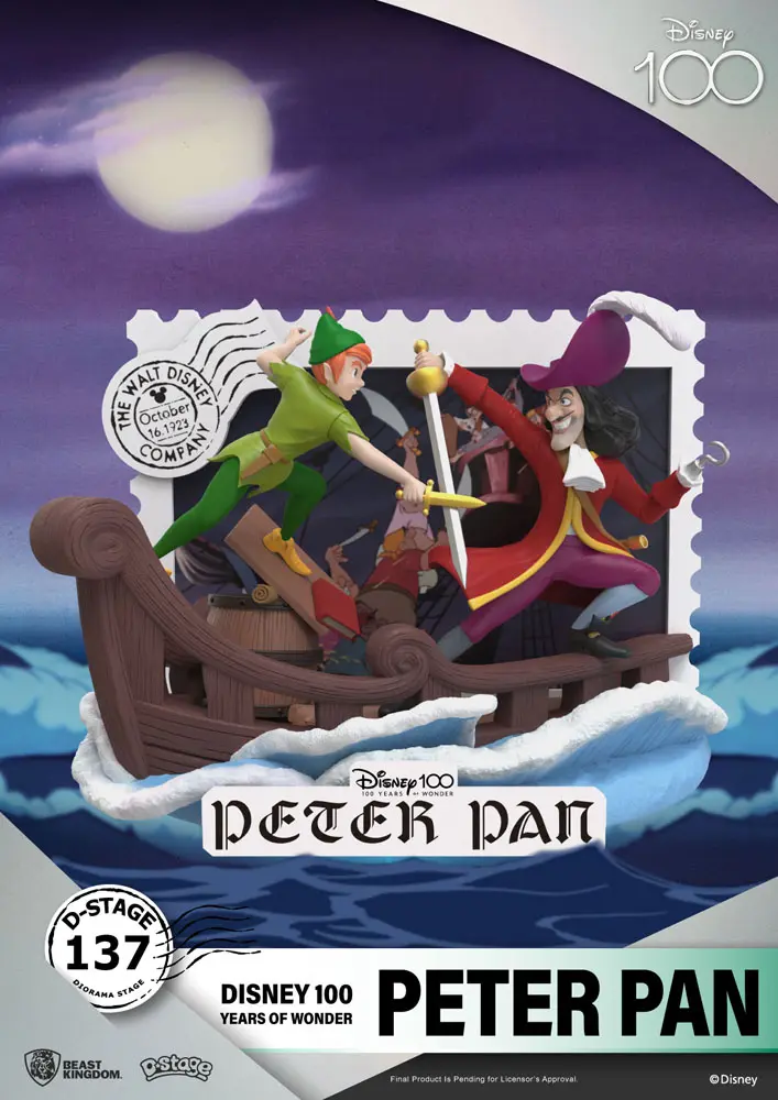 Disney 100th Anniversary D-Stage PVC Diorama Petar Pan 12 cm fotografija proizvoda