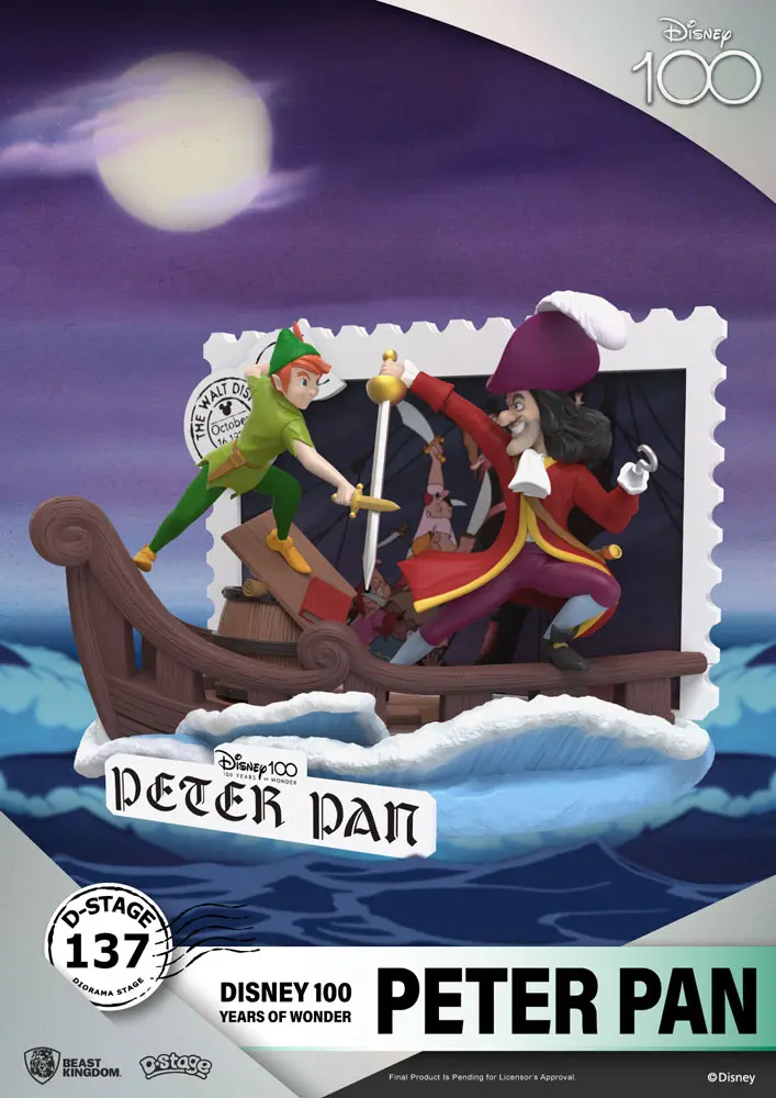 Disney 100th Anniversary D-Stage PVC Diorama Petar Pan 12 cm fotografija proizvoda