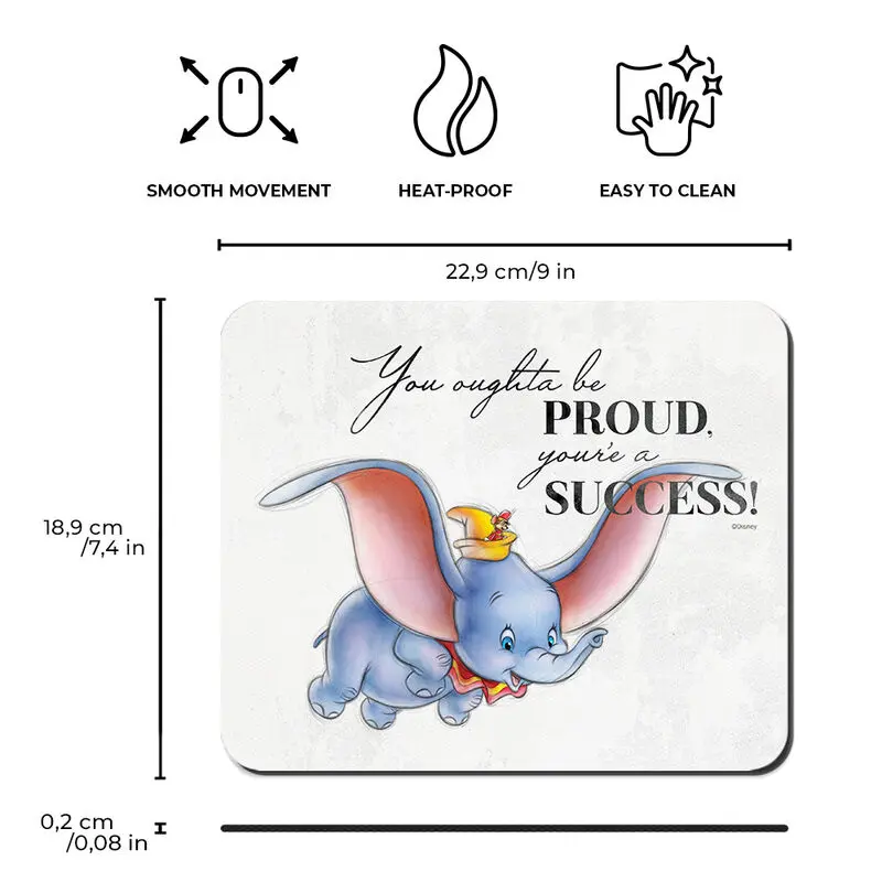 Disney 100th Anniversary Dumbo podloga za miša fotografija proizvoda