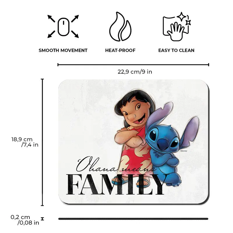 Disney 100th Anniversary Lilo & Stitch podloga za miš fotografija proizvoda
