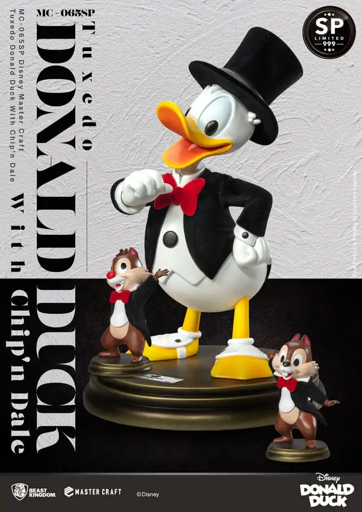 Disney 100th Master Craft Kip Tuxedo Donald Duck (Chip'n und Dale) 40 cm fotografija proizvoda