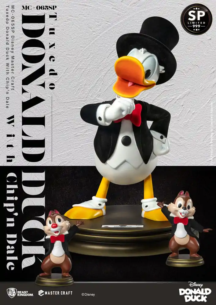 Disney 100th Master Craft Kip Tuxedo Donald Duck (Chip'n und Dale) 40 cm fotografija proizvoda