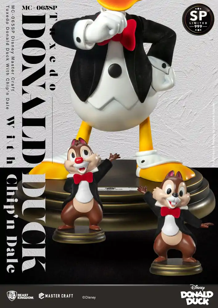 Disney 100th Master Craft Kip Tuxedo Donald Duck (Chip'n und Dale) 40 cm fotografija proizvoda