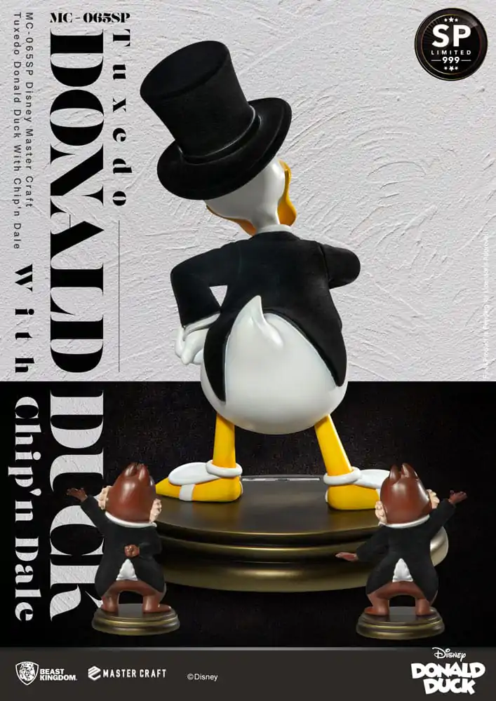 Disney 100th Master Craft Kip Tuxedo Donald Duck (Chip'n und Dale) 40 cm fotografija proizvoda