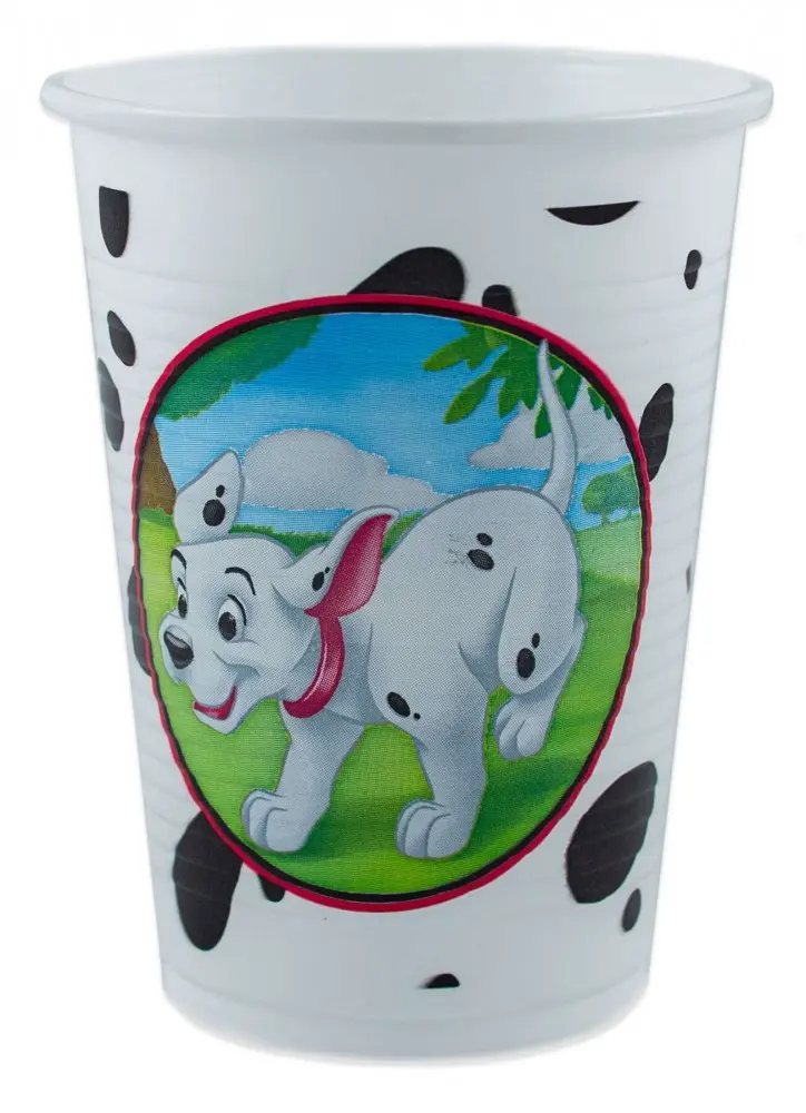 Disney 101 Dalmatians plastična čaša 8 komada 200 ml fotografija proizvoda