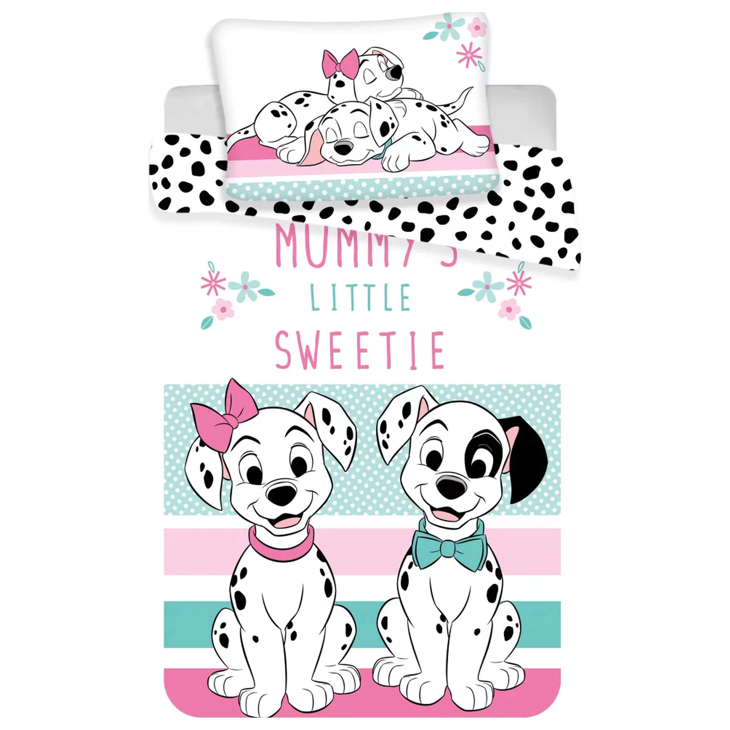 Disney 101 Dalmatians Sweetie dječja posteljina s navlakom za poplun set fotografija proizvoda