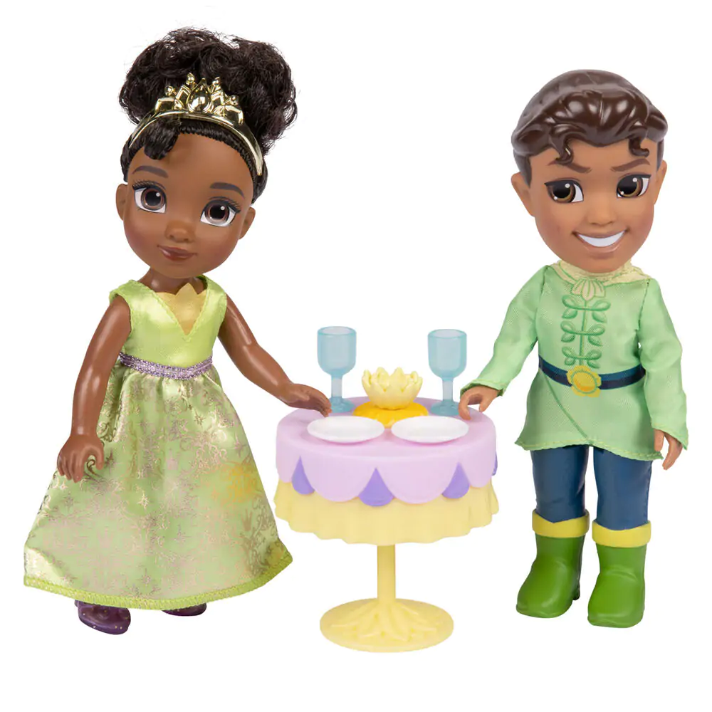 Disney The Princess and the Frog Tiana + Naveen lutka 15cm fotografija proizvoda