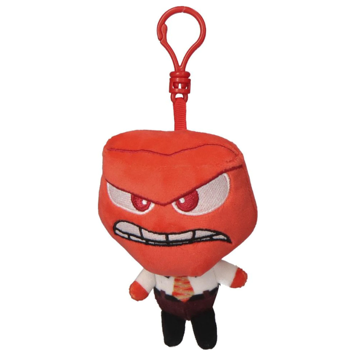 Disney Inside Out Anger 3D plišana figura s vješalicom, privjesak za torbu 12 cm fotografija proizvoda