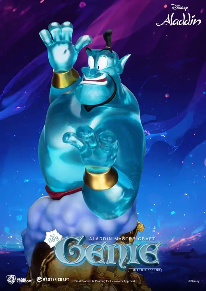 Disney (Aladdin) Master Craft Kip Ginie 42 cm fotografija proizvoda