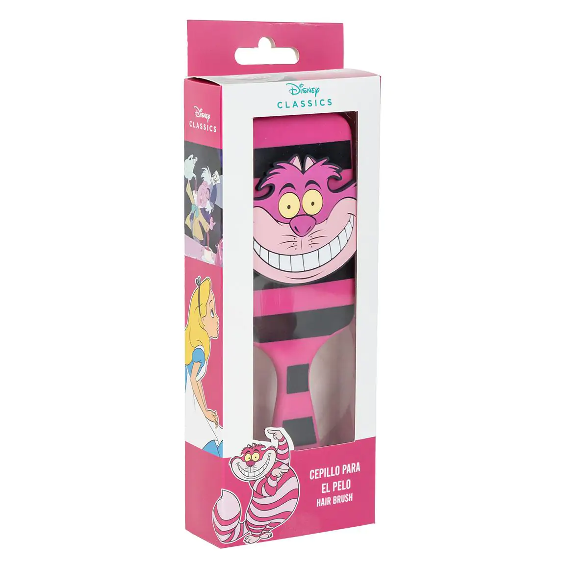 Disney Hairbrush Alice in Wonderland Cheshire Cat - Četka za kosu fotografija proizvoda