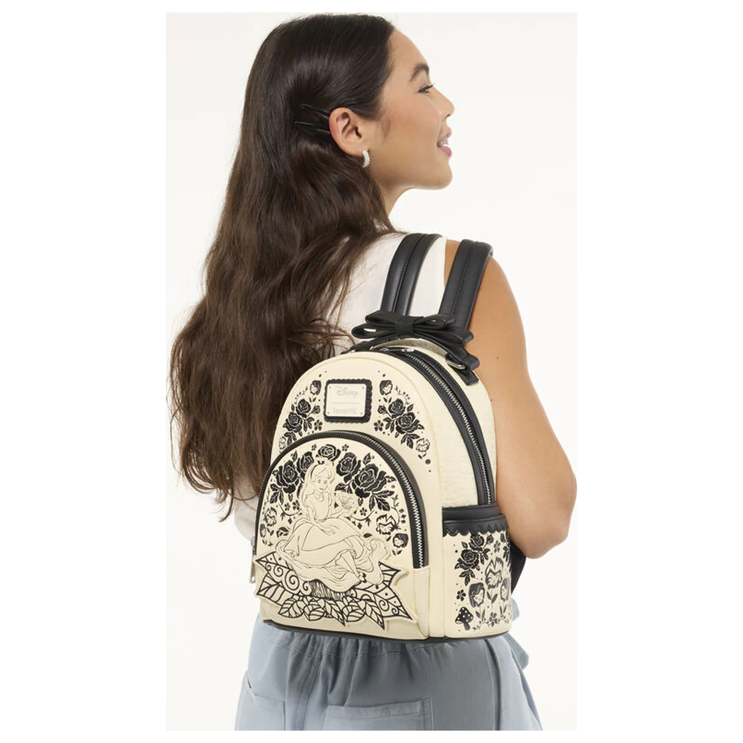 Disney Alice in Wonderland Floral ruksak 26cm fotografija proizvoda