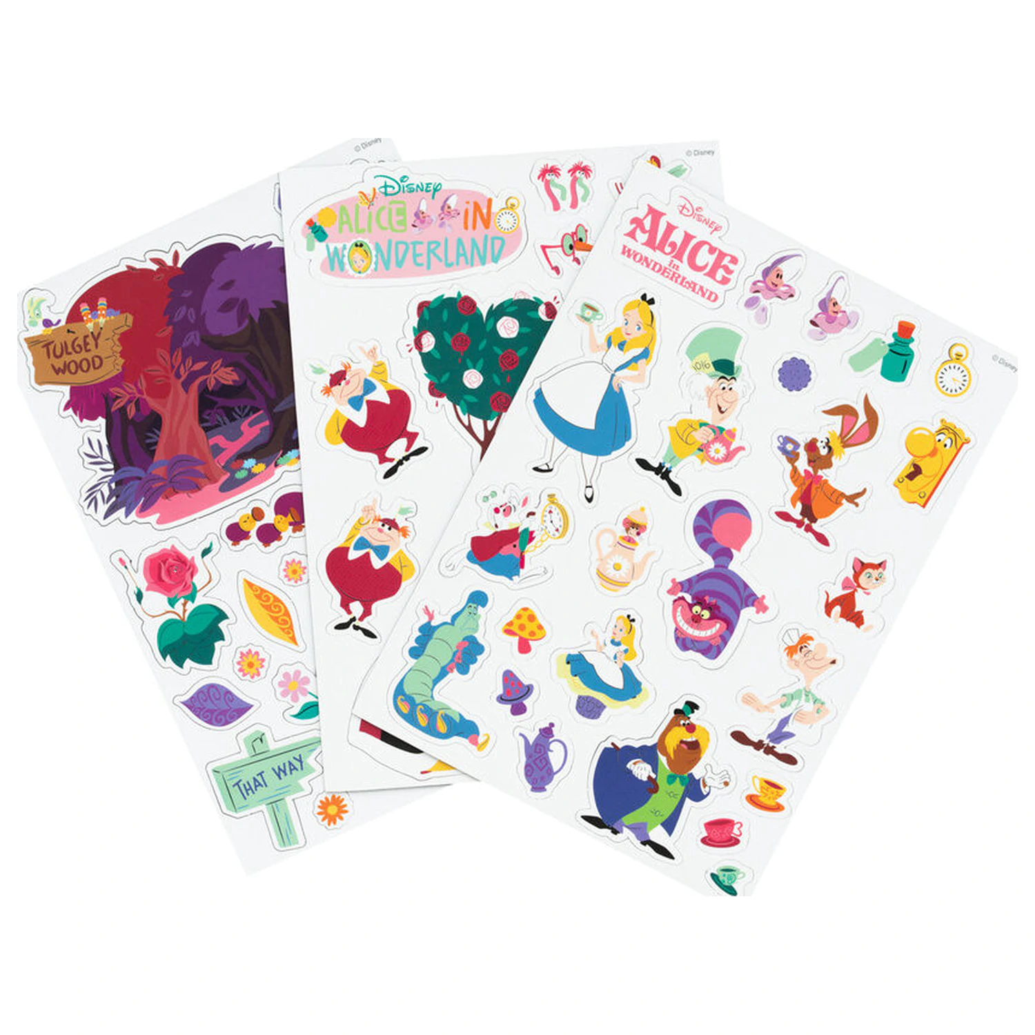 Disney Alice in Wonderland set magneta izrezanih po konturi fotografija proizvoda