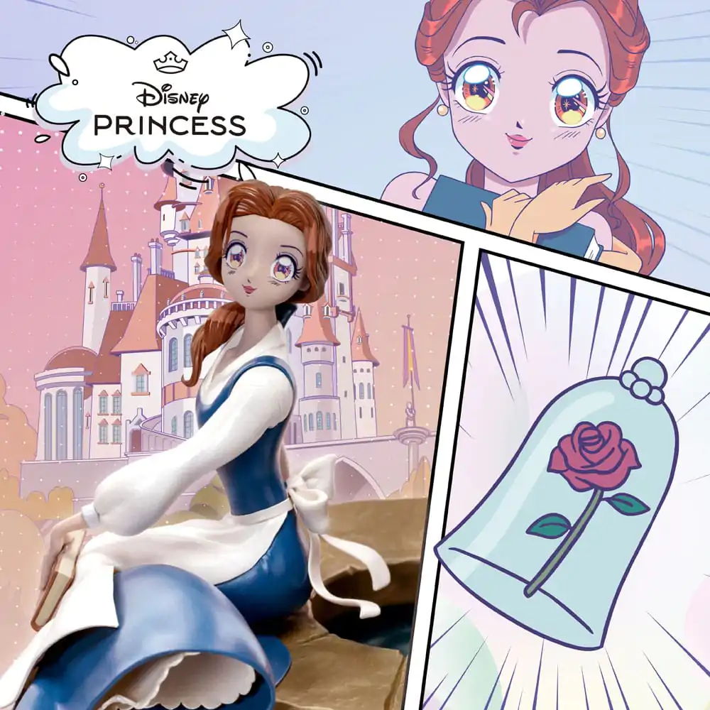 Disney Anime Princess Scale kipić Belle 15 cm fotografija proizvoda