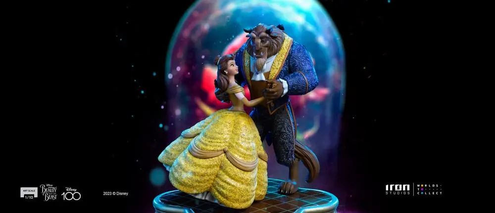 Disney Art Scale Kip 1/10 Beauty and the Beast 29 cm fotografija proizvoda