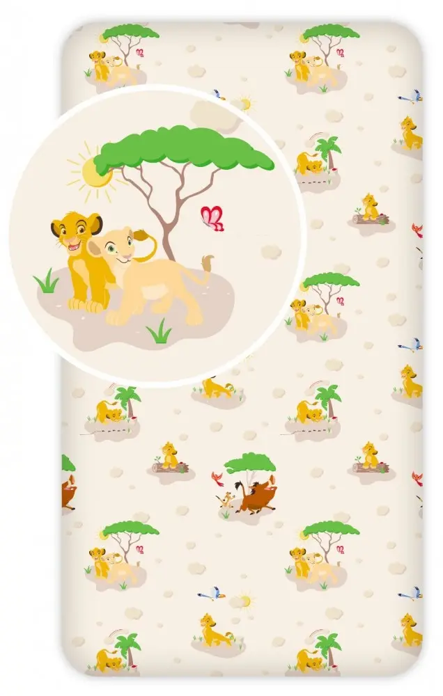 Disney The Lion King Navlaka za krevet 90x200 cm fotografija proizvoda