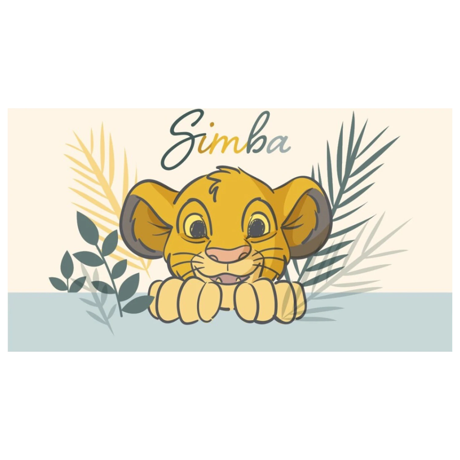 Disney The Lion King Simba otirač za vrata, kupaonska prostirka 40x60 cm fotografija proizvoda