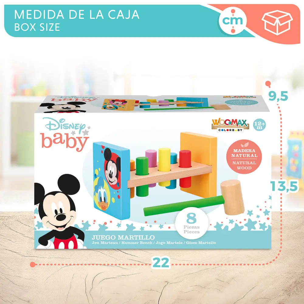 Disney Baby drveni set čekića fotografija proizvoda