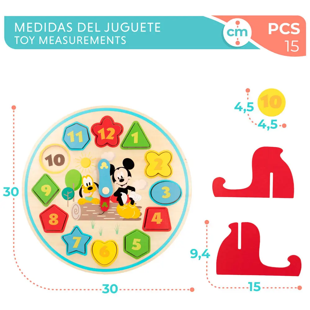 Disney Baby drveni sat fotografija proizvoda