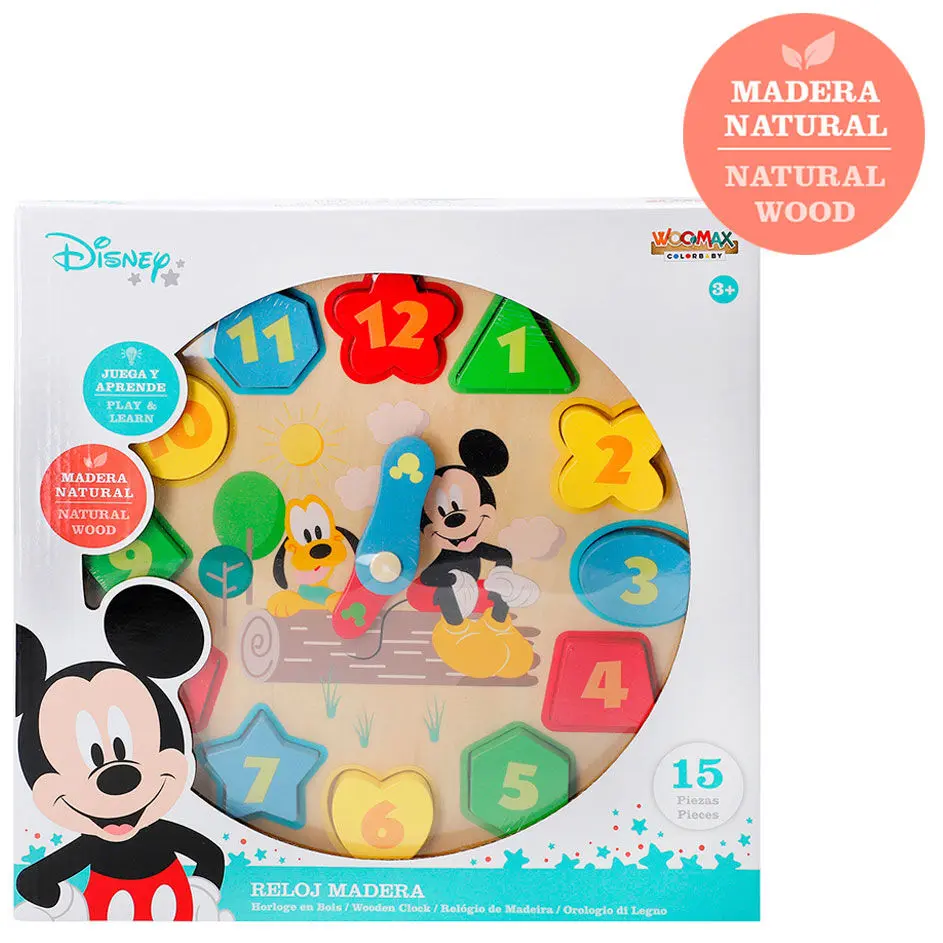 Disney Baby drveni sat fotografija proizvoda