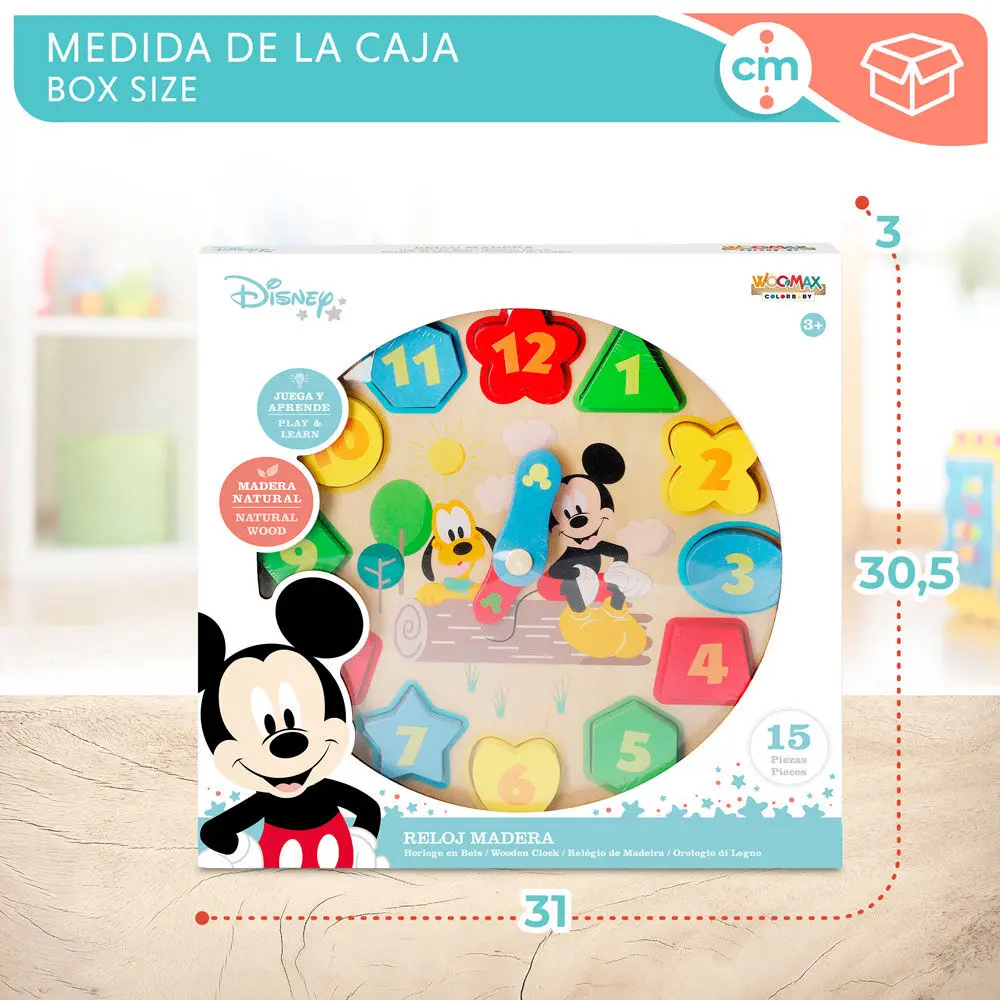 Disney Baby drveni sat fotografija proizvoda