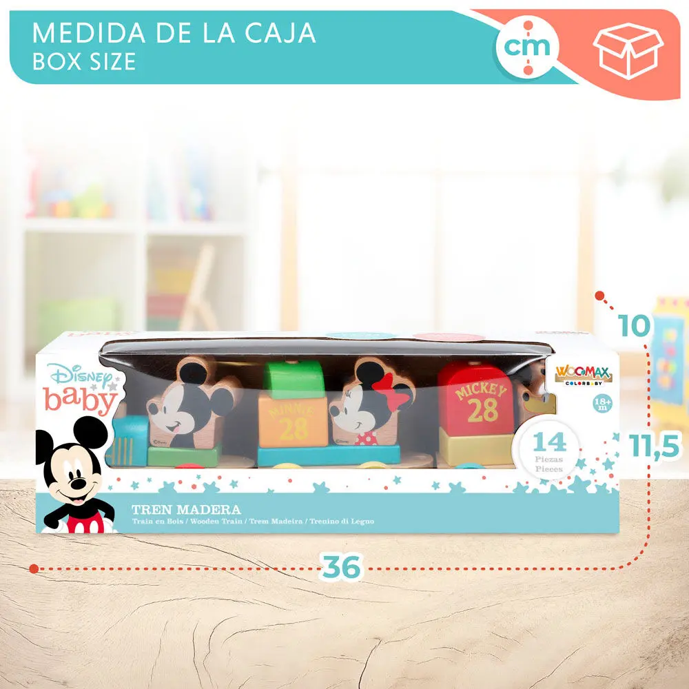Disney Baby drveni vlak fotografija proizvoda