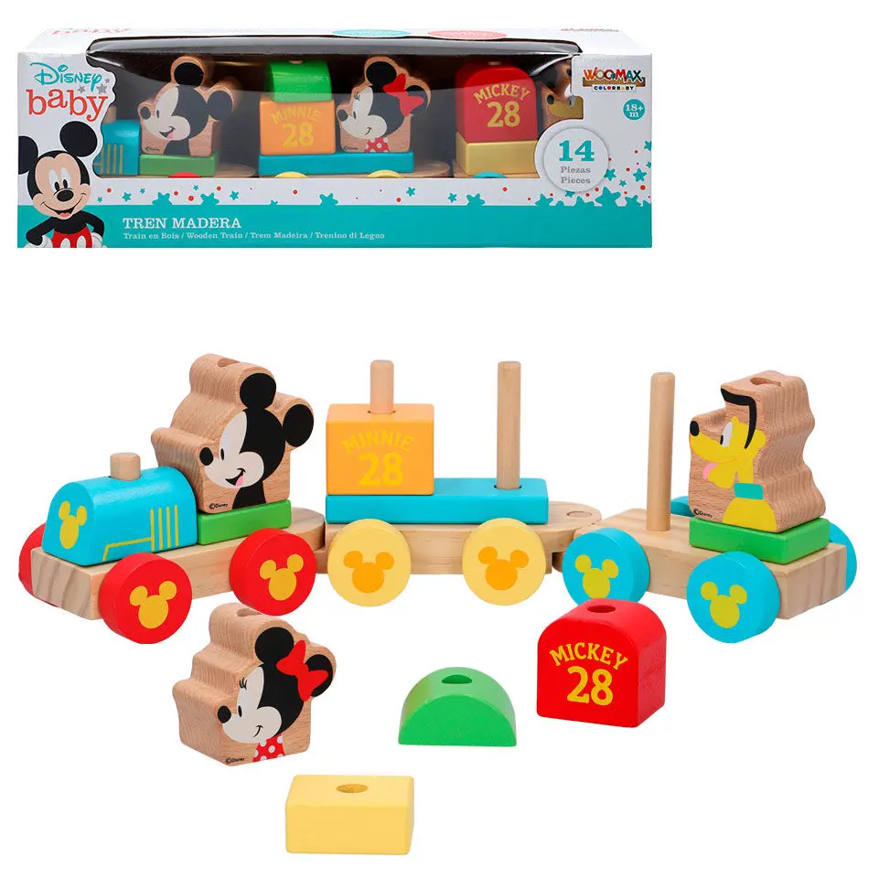 Disney Baby drveni vlak fotografija proizvoda