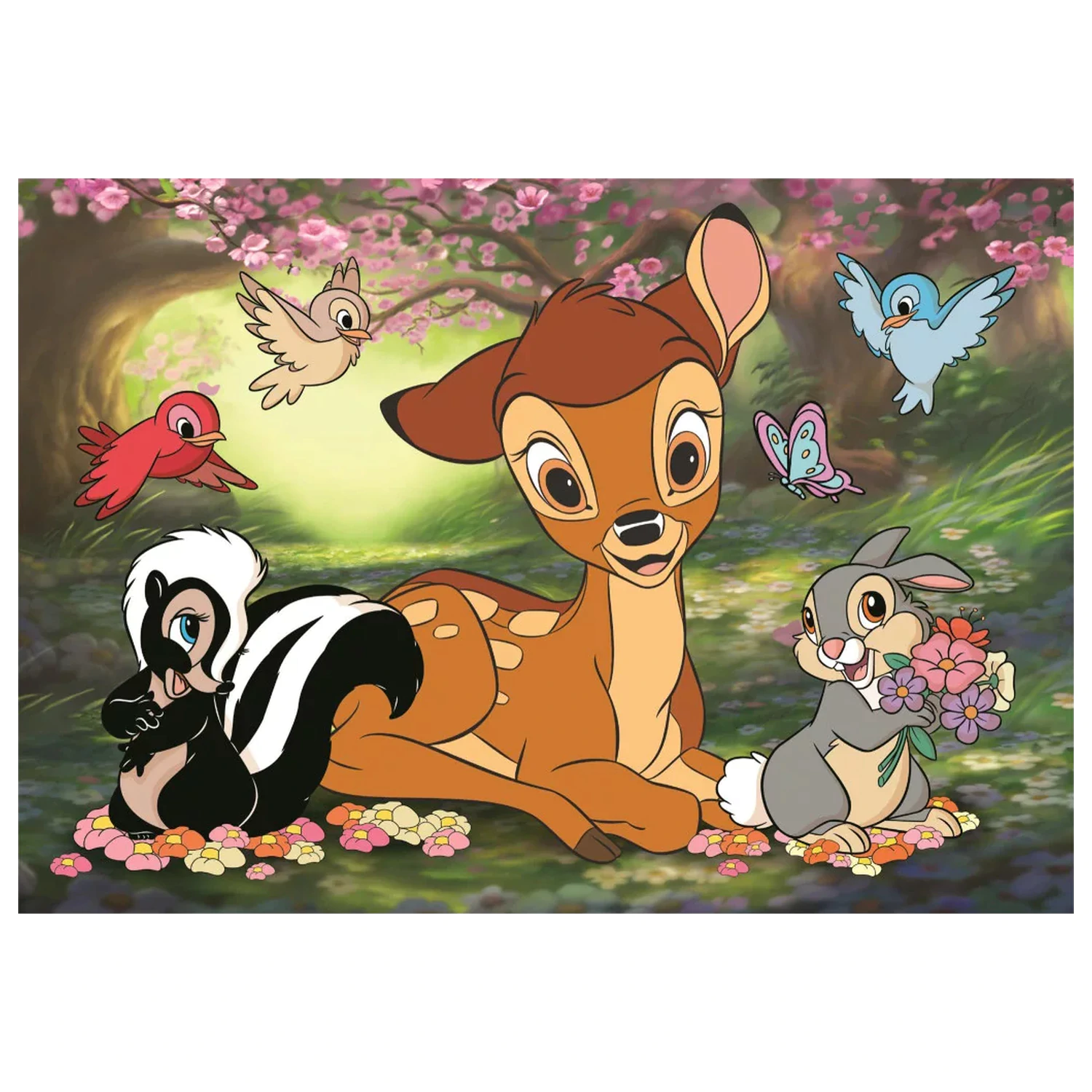 Disney Bambi Forest Friends puzzle od 60 dijelova fotografija proizvoda