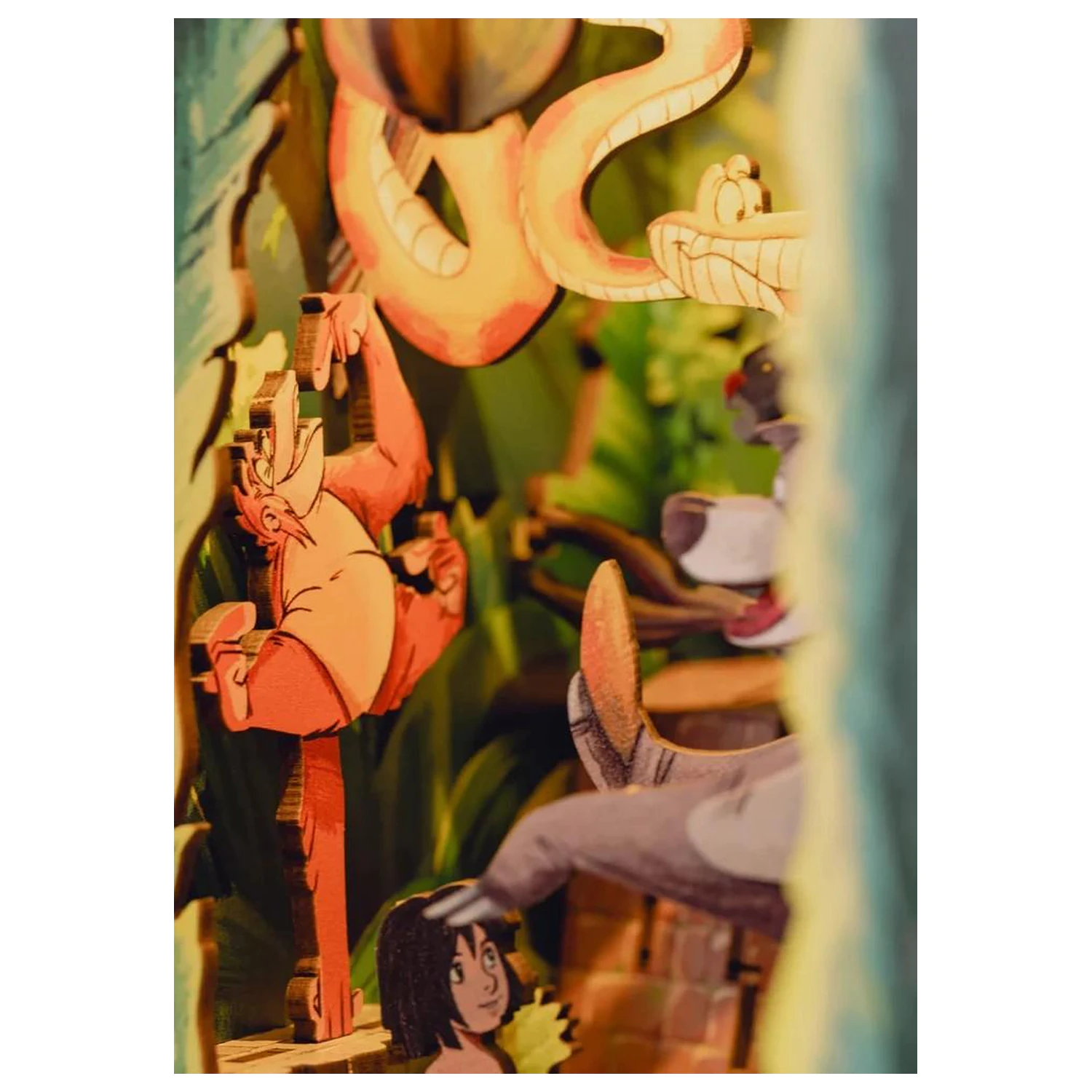 Disney Book Nook Komplet The Jungle Book 68 komada + LED svjetlo fotografija proizvoda
