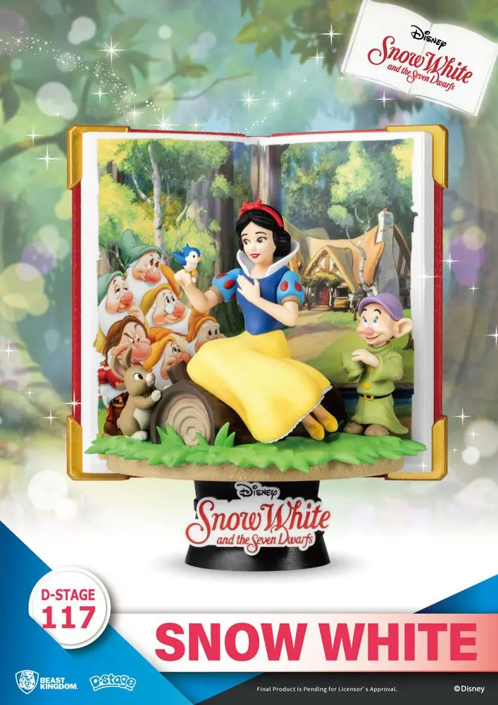Disney Book Series D-Stage PVC Diorama Snjeguljica 13 cm fotografija proizvoda