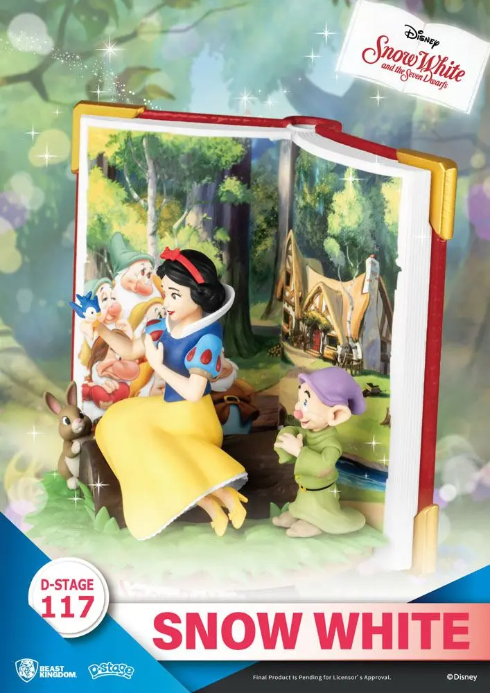 Disney Book Series D-Stage PVC Diorama Snjeguljica 13 cm fotografija proizvoda
