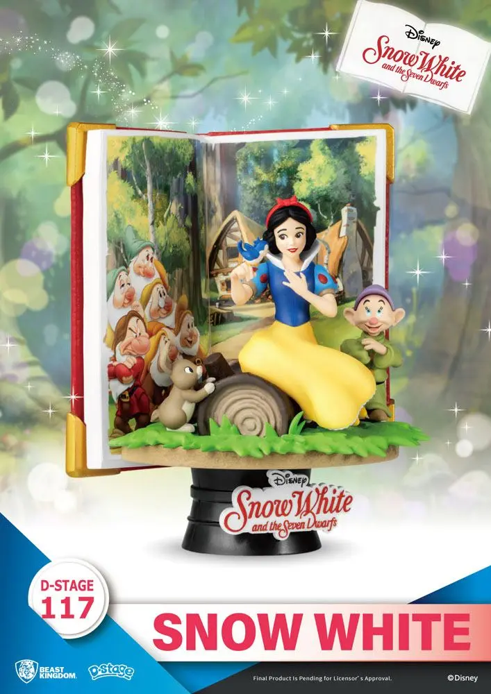 Disney Book Series D-Stage PVC Diorama Snjeguljica 13 cm fotografija proizvoda
