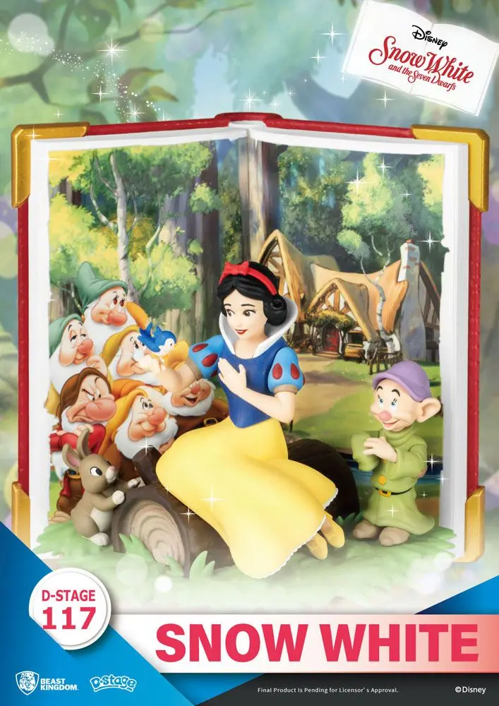 Disney Book Series D-Stage PVC Diorama Snjeguljica 13 cm fotografija proizvoda