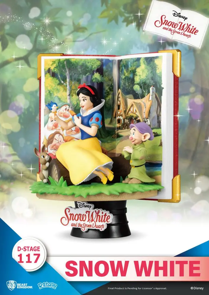 Disney Book Series D-Stage PVC Diorama Snjeguljica 13 cm fotografija proizvoda