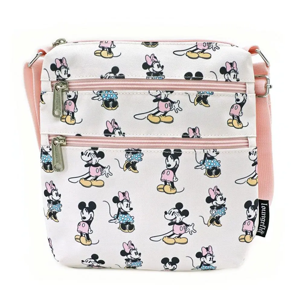 Disney by Loungefly Passport Torba Pastel Minnie Mickey AOP fotografija proizvoda