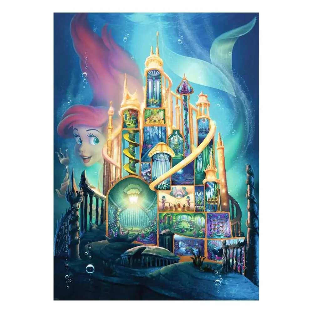 Disney Castle Collection Jigsaw Puzzle Ariel (The Little Mermaid) (1000 dijelova) fotografija proizvoda