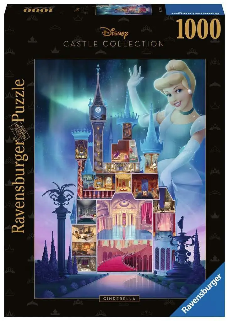 Disney Castle Collection Jigsaw Puzzle Pepeljuga (1000 komada) fotografija proizvoda