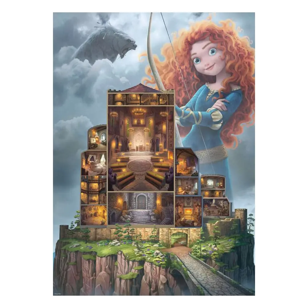 Disney Castle Collection Slagalica Merida (Brave) (1000 komada) fotografija proizvoda