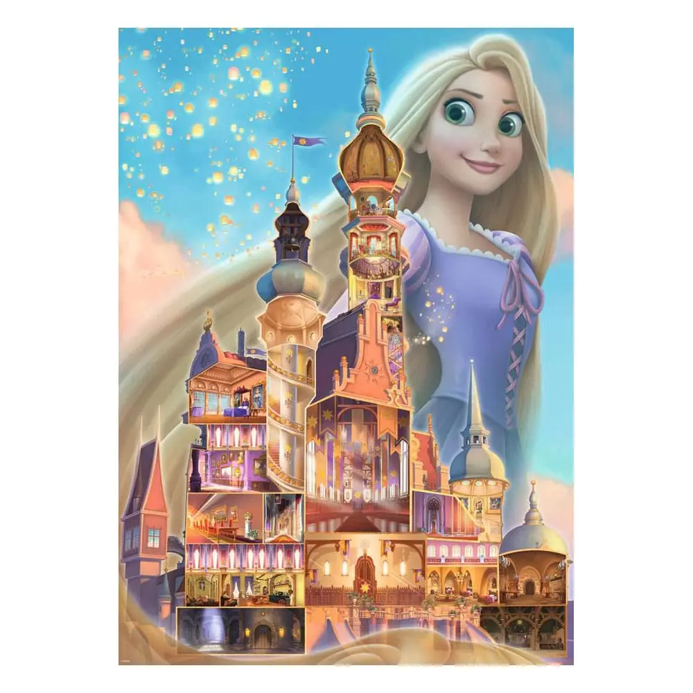 Disney Castle Collection Jigsaw Puzzle Rapunzel (Tangled) (1000 komada) fotografija proizvoda