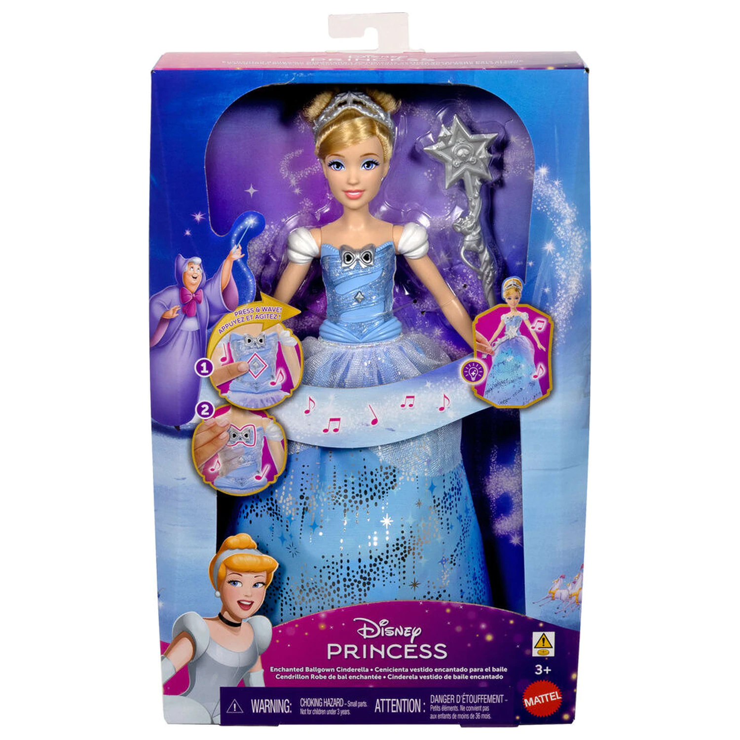 Disney Cinderella Enchanted Ballgown Cinderella lutka fotografija proizvoda