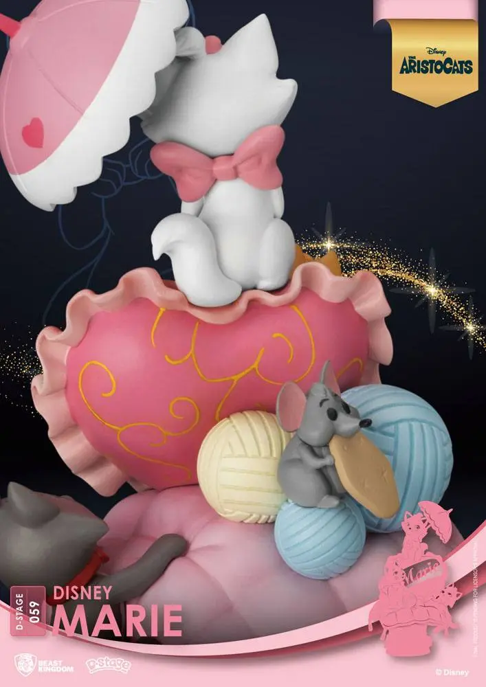 Disney Classic Animation Series D-Stage PVC diorama Marie 15 cm fotografija proizvoda