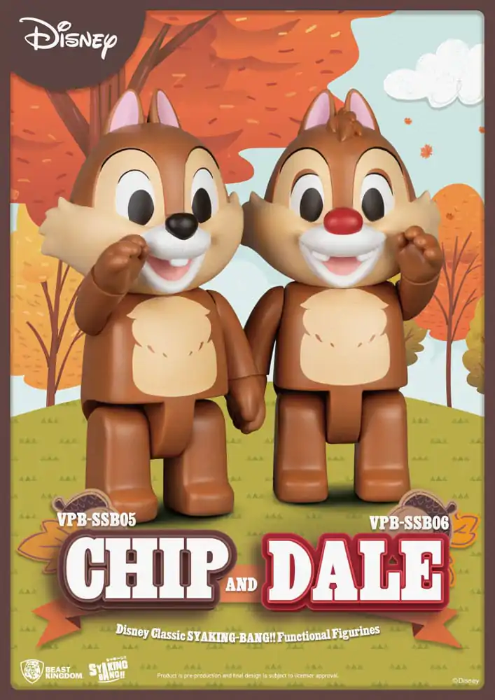Disney: Classic Chip 'n' Dale Shaking Bang PVC Figura Chip 33 cm fotografija proizvoda